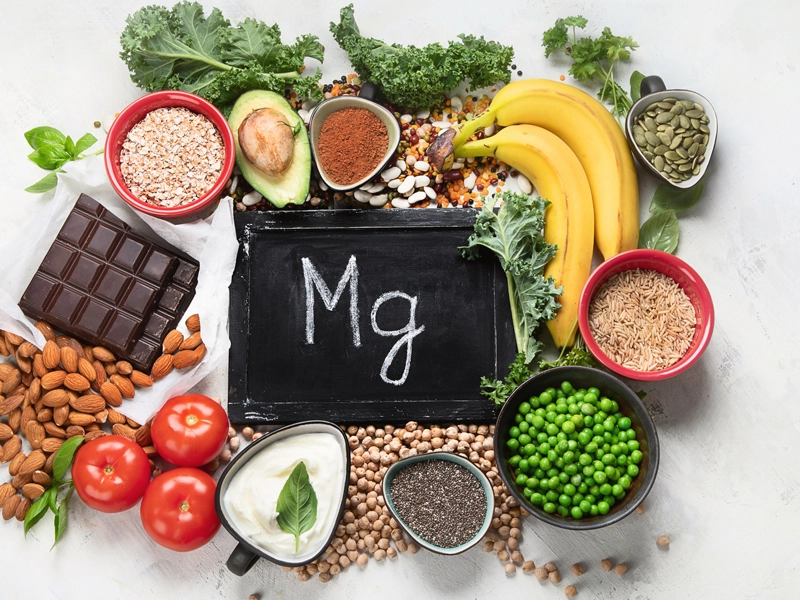 Raw Supplement Ingredients Applied in Magnesium Nutrition Supplement