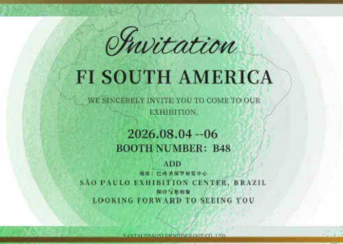 Yantai Zhaoyi invites you to attend the FI South America Brazil FoodIngredients Expo